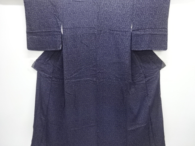 アンティーク　錦紗抽象模様着物